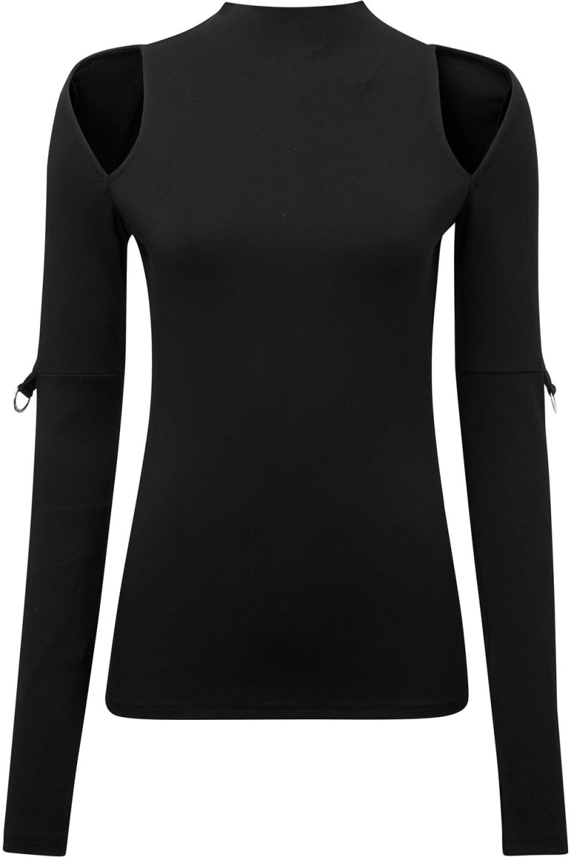 Killstar Nebula Long Sleeve Top Negros | 92403-LJAX