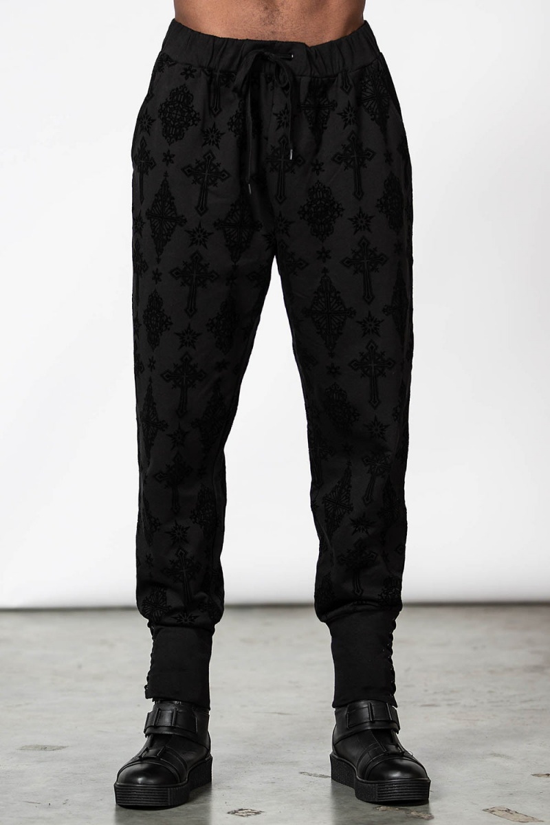 Killstar Night Thirst Joggers Negros | 27561-XJPA