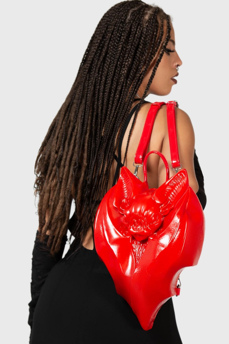 Killstar Nightly Bite Backpack [RED] Rojos | 38927-RFPV