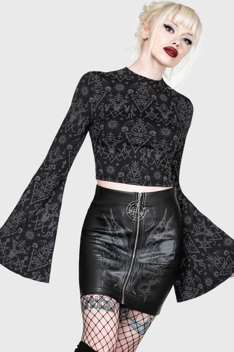 Killstar Nightmagick Top Negros | 67158-AUGI
