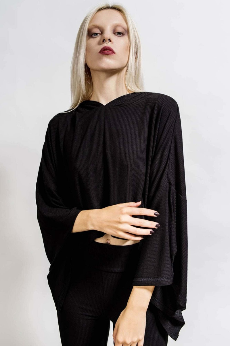 Killstar No Sleep Lounge Hoodie Negros | 60921-DARU