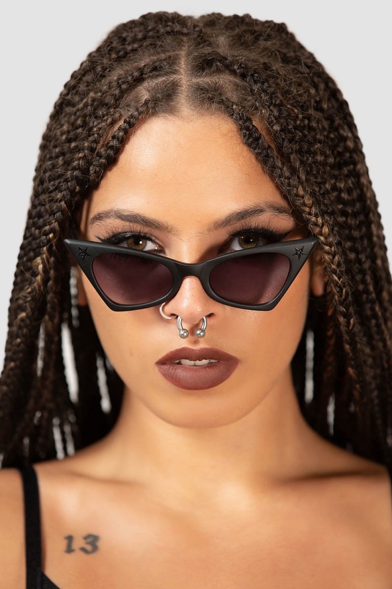 Killstar Nyte Sunglasses [B] Negros | 20974-BFUI