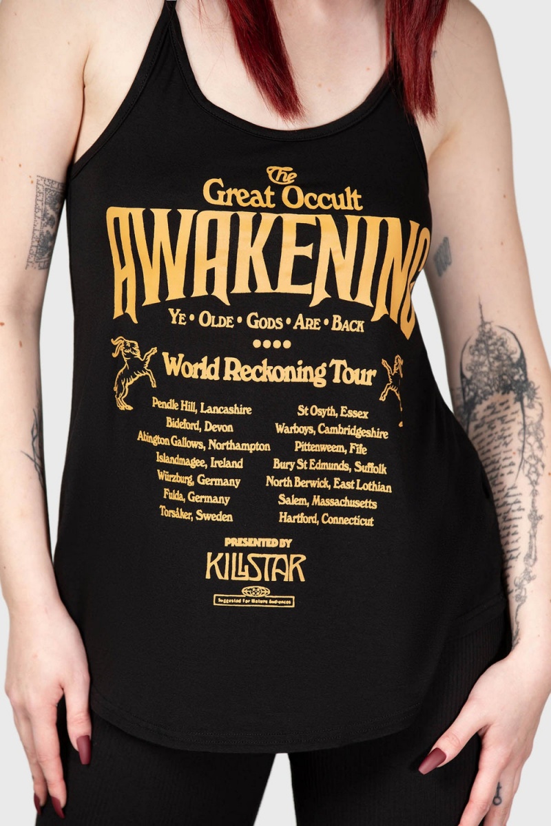 Killstar Occult Awakening Vest Negros | 06975-RWDA