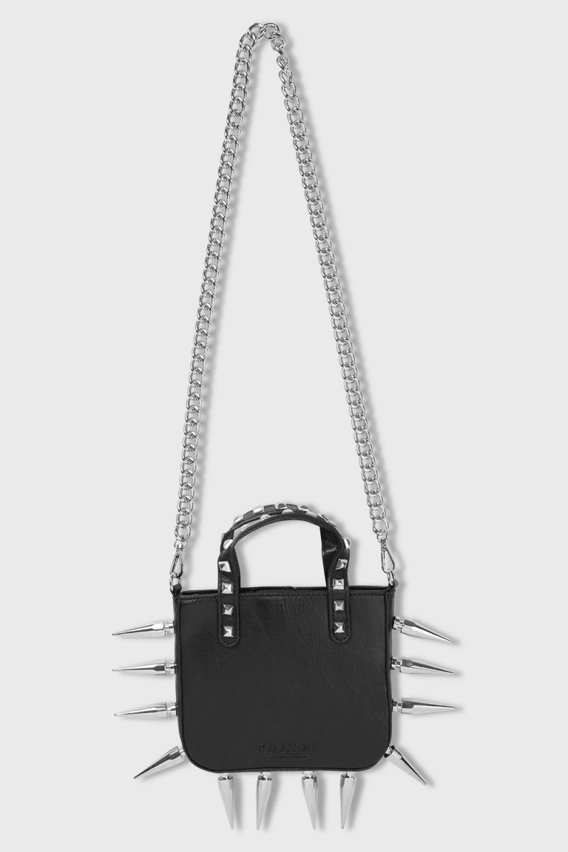 Killstar Off Kilter Handbag Negros | 27063-ZGXD