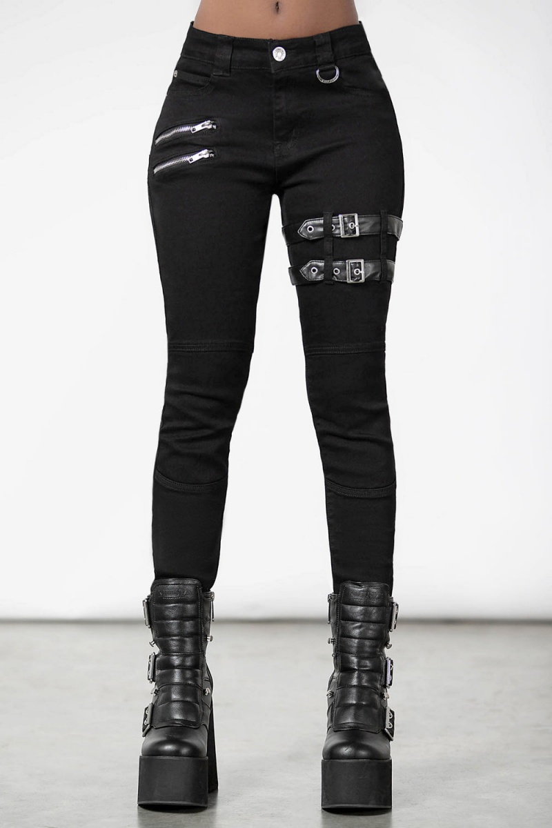 Killstar On The Horizon Jeans Negros | 58293-COIB