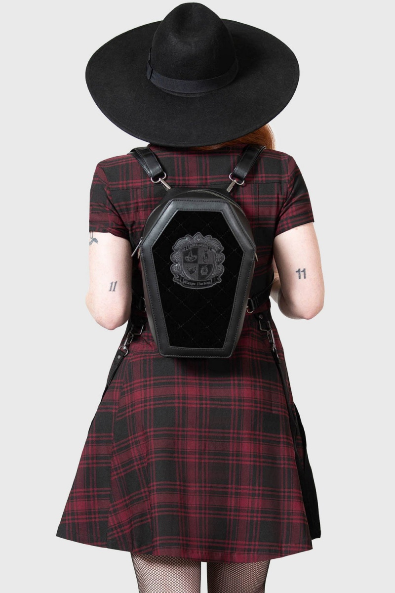 Killstar Otherworld Backpack Negros | 84372-BXNV
