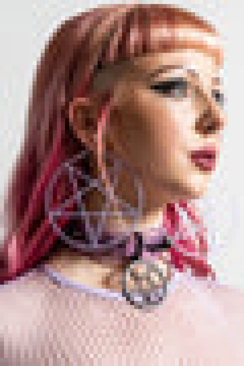 Killstar Pentagram Hoop Earrings [LILAC] Lilac | 16752-LUMN