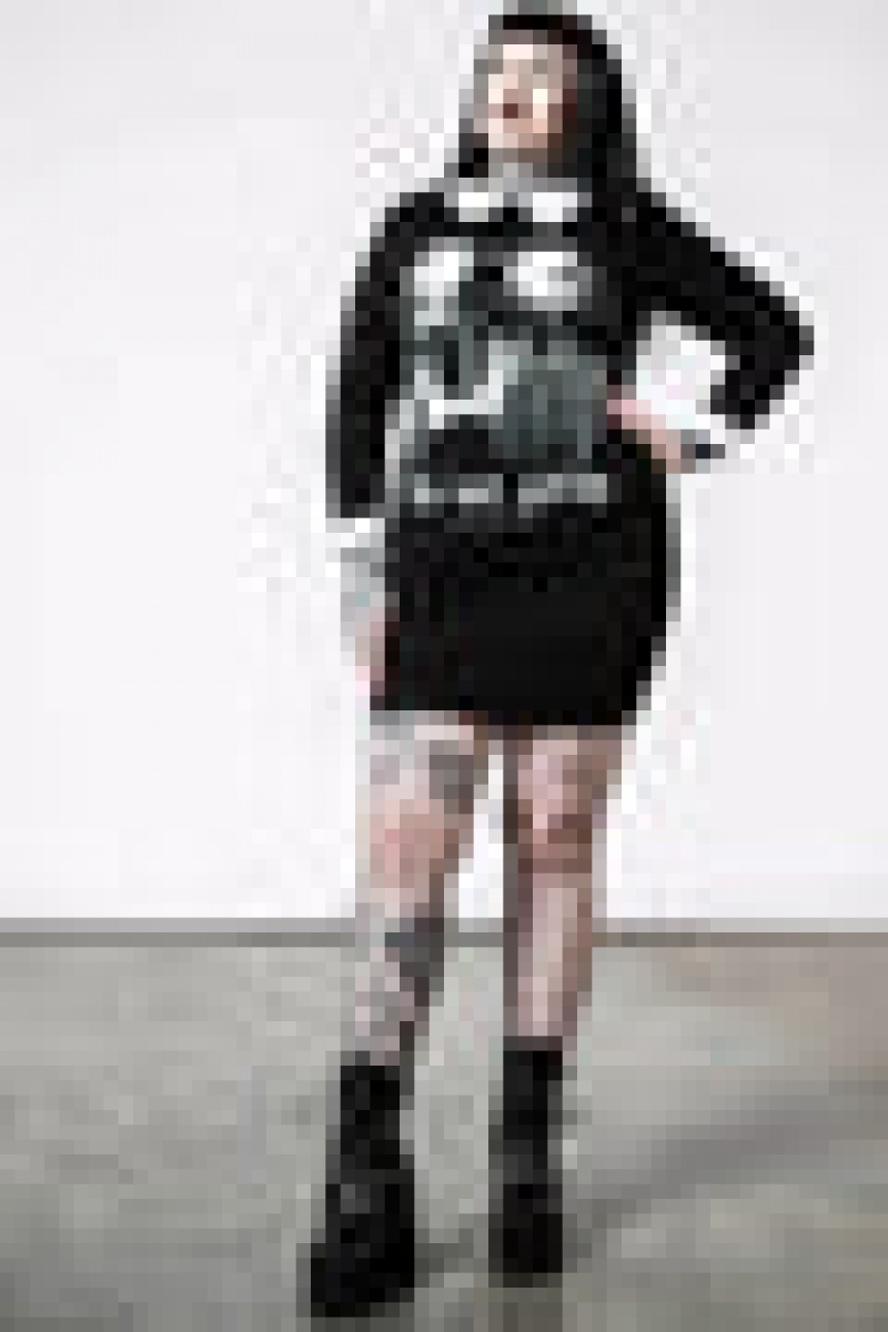 Killstar Perky Collar Vestido Negros | 43960-CLOR