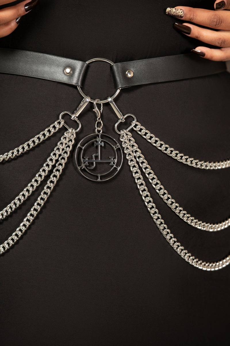 Killstar Poised Opulence Belt [PLUS] Negros | 24938-WNDU