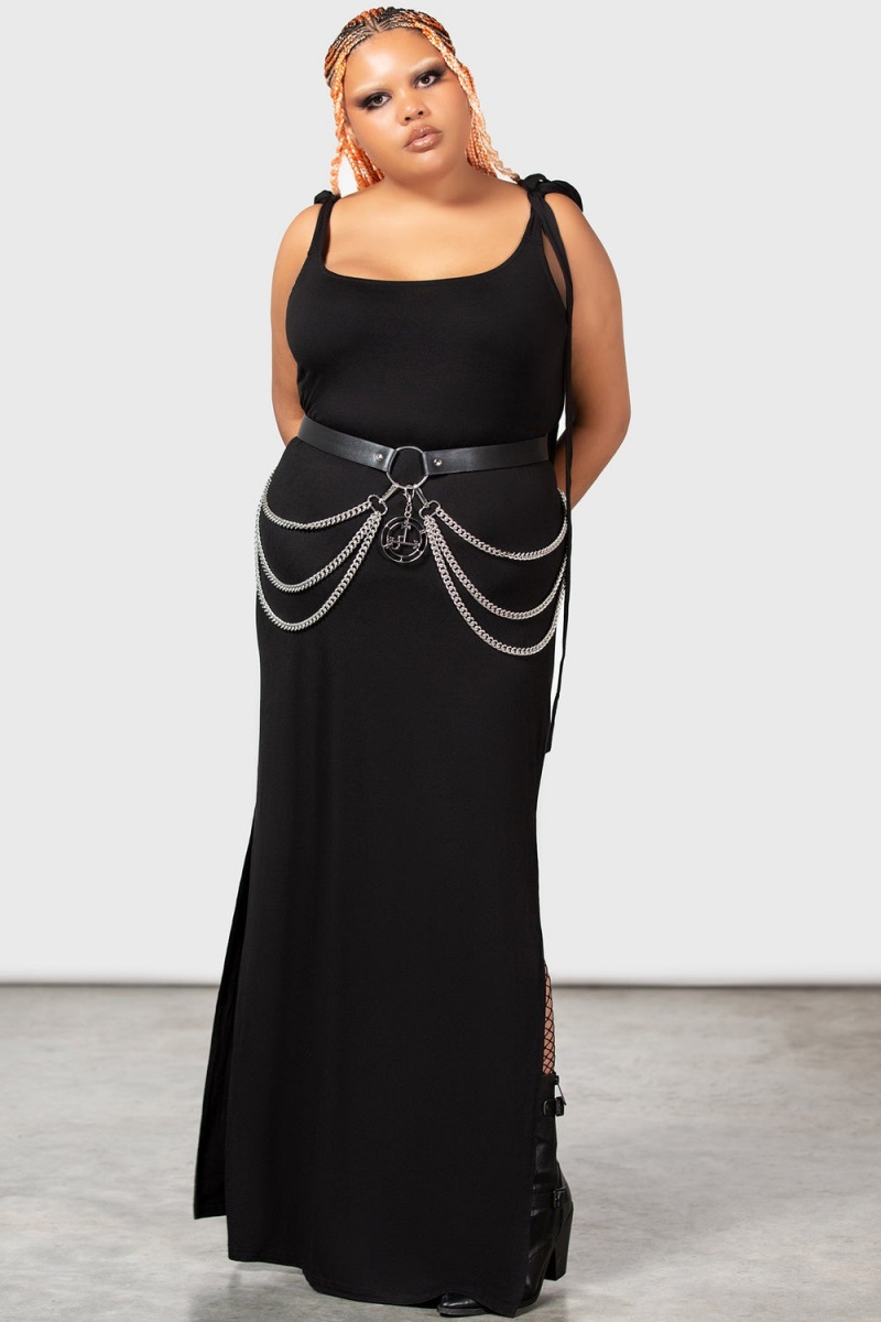 Killstar Poised Opulence Belt [PLUS] Negros | 24938-WNDU