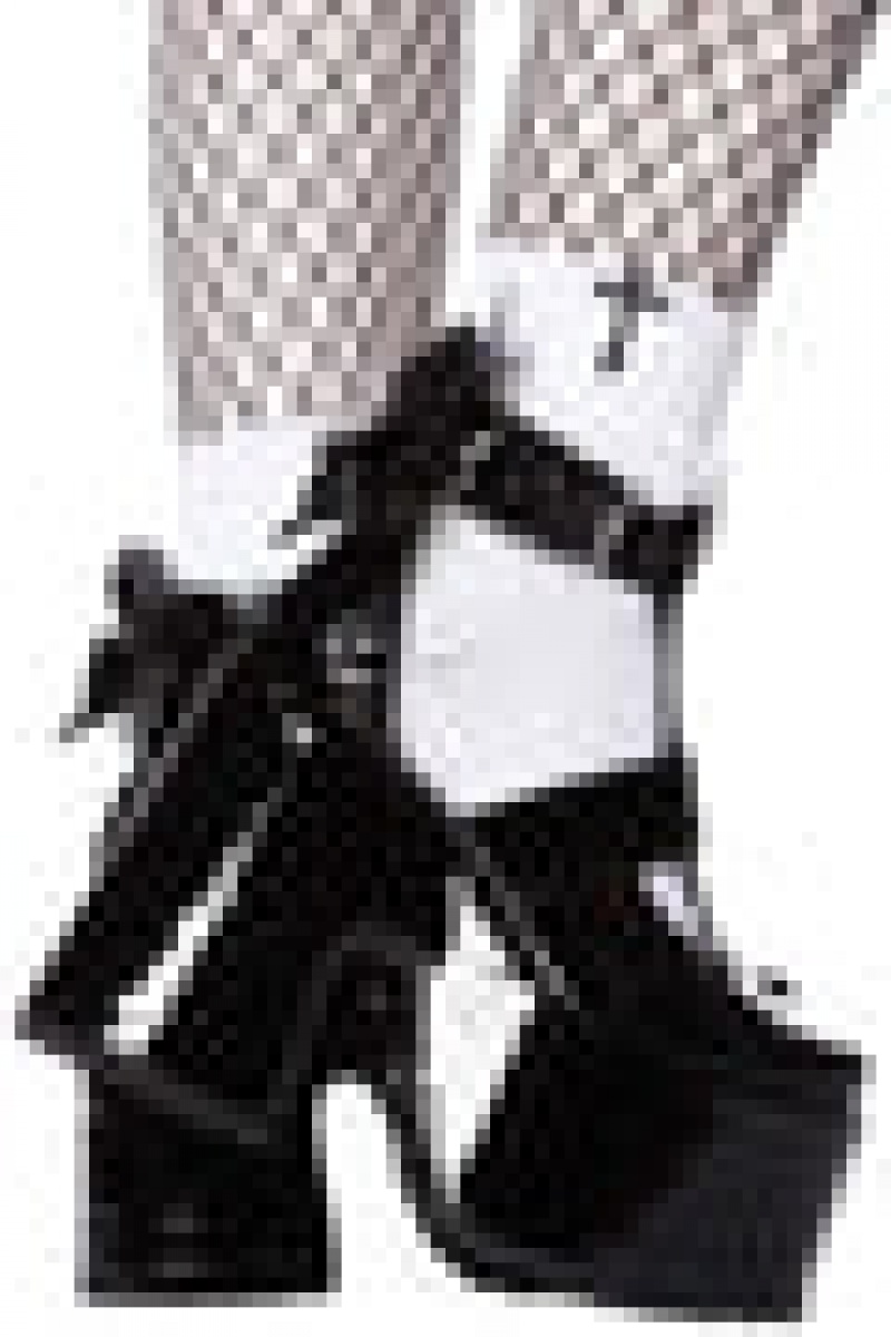 Killstar Pricilla Platforms Negros | 63572-MTOU