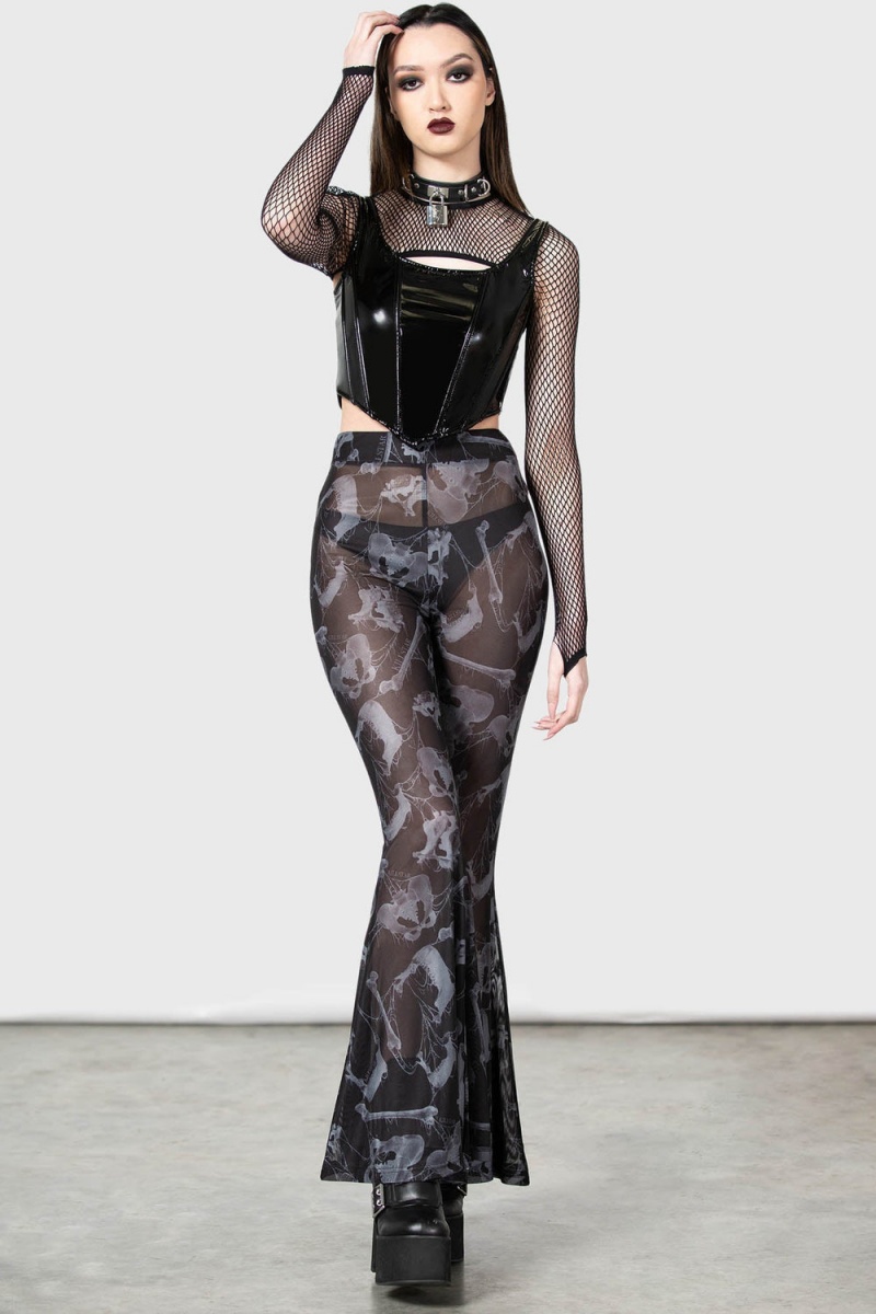 Killstar Radiance Flares Negros | 16457-YNIF