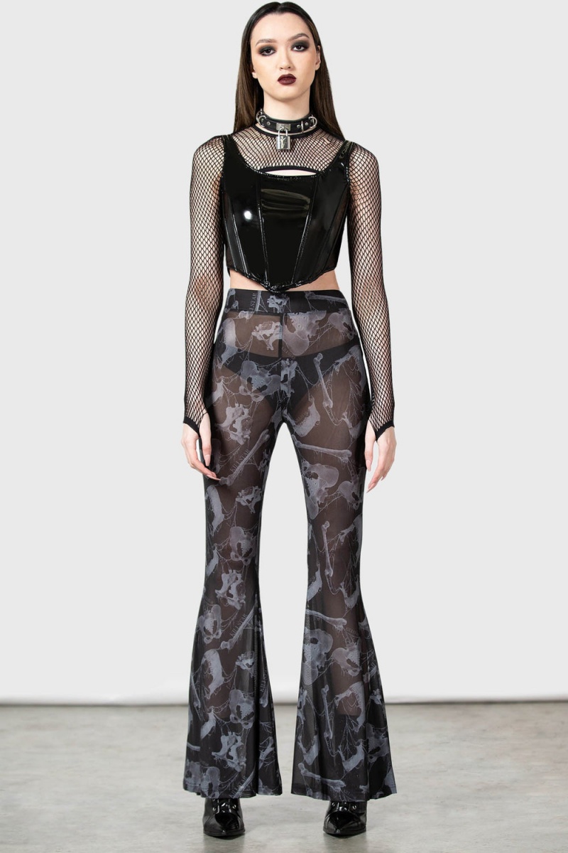 Killstar Radiance Flares Negros | 16457-YNIF