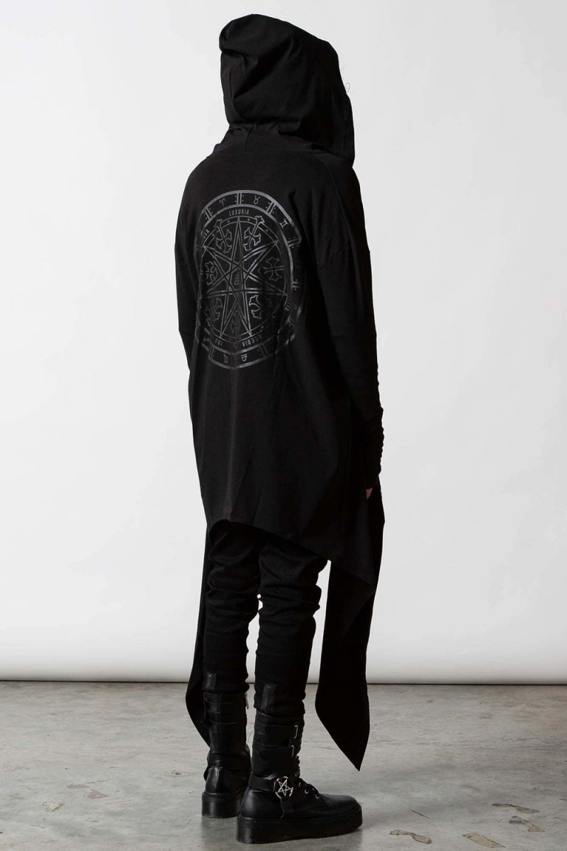 Killstar Reaper Cloak Negros | 08274-CZHJ