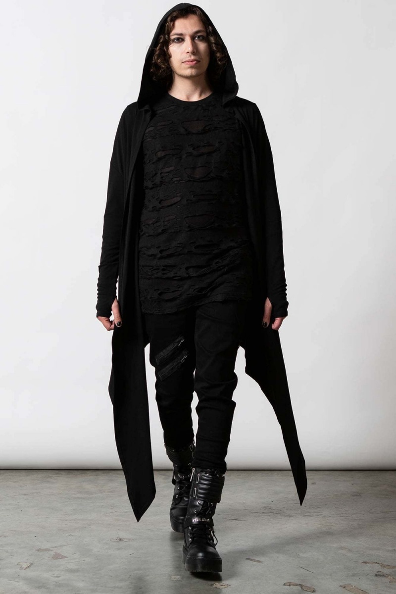 Killstar Reaper Cloak Negros | 08274-CZHJ