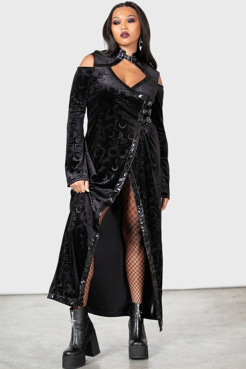 Killstar Reign Of Pyre Vestido Negros | 49785-YJPN