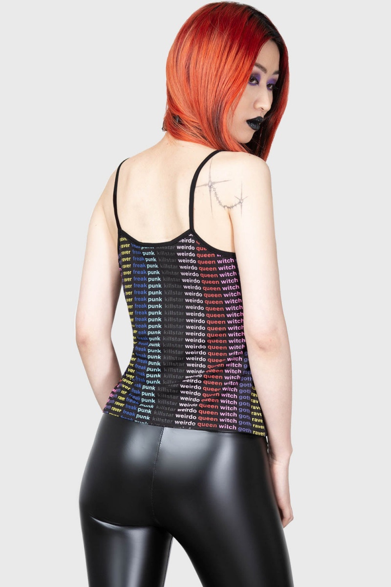 Killstar Renaissance & Glitter Vest Negros | 39512-ABOS