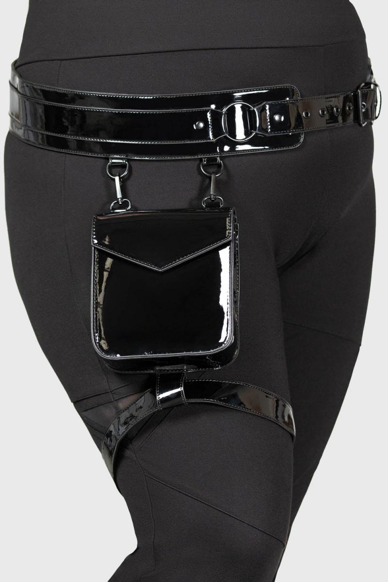 Killstar Renwick's Craw Waistbag [PLUS] Negros | 52183-EVTW