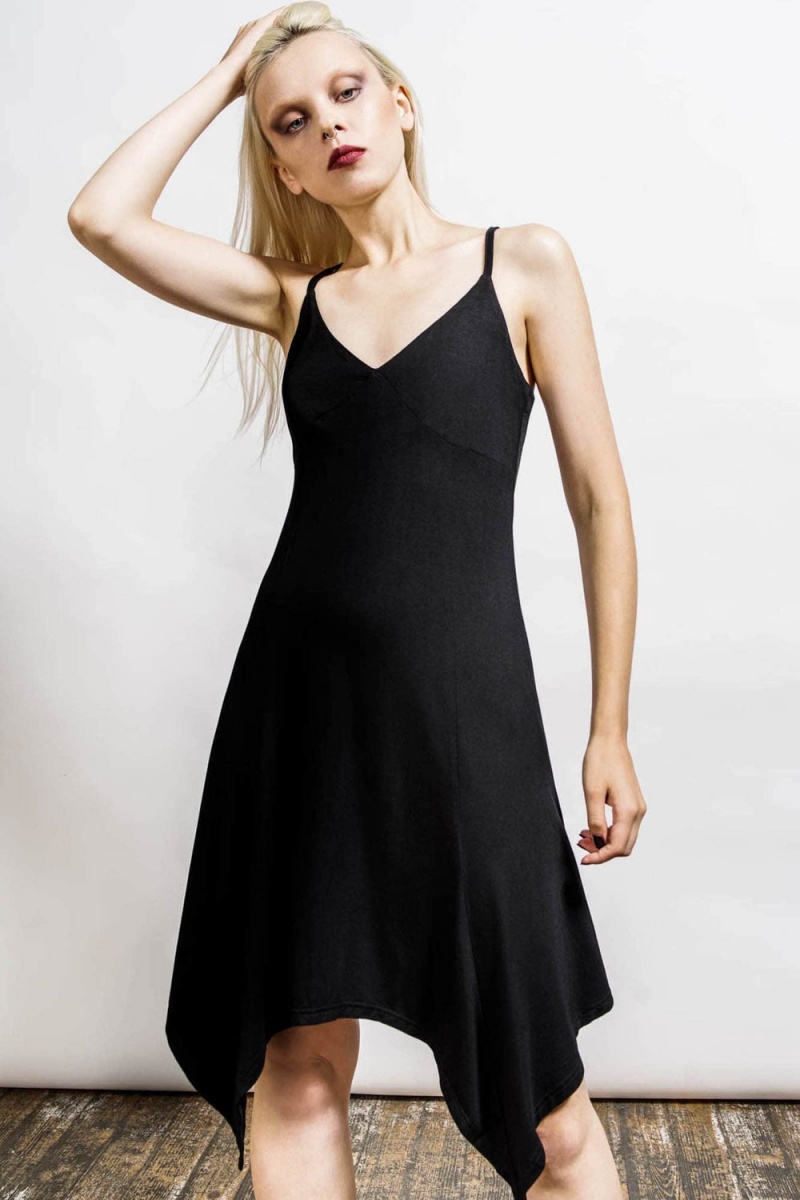 Killstar Rest Her Soul Lounge Vestido Negros | 79482-HYPR