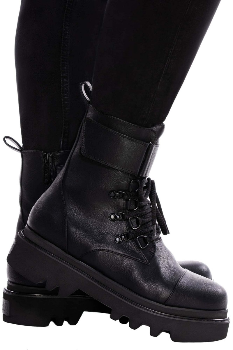 Killstar Ritualz Boots Negros | 78395-VSQI