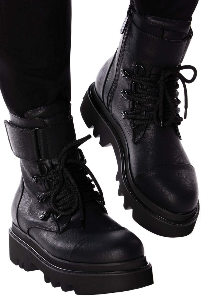 Killstar Ritualz Boots Negros | 78395-VSQI