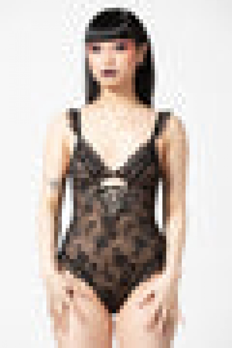 Killstar Sabelina Encaje Bodysuit Negros | 59273-XWOU