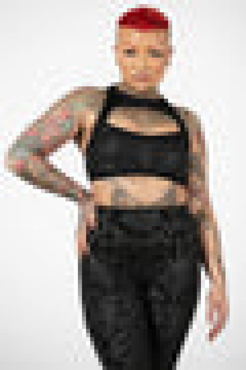 Killstar Searchlight Sports Bra Negros | 72056-QCXK