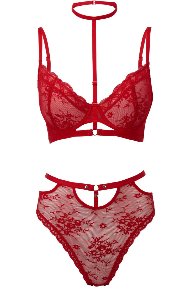 Killstar Sheer Evil Panty [SCARLET] Rojos | 75328-NTRH