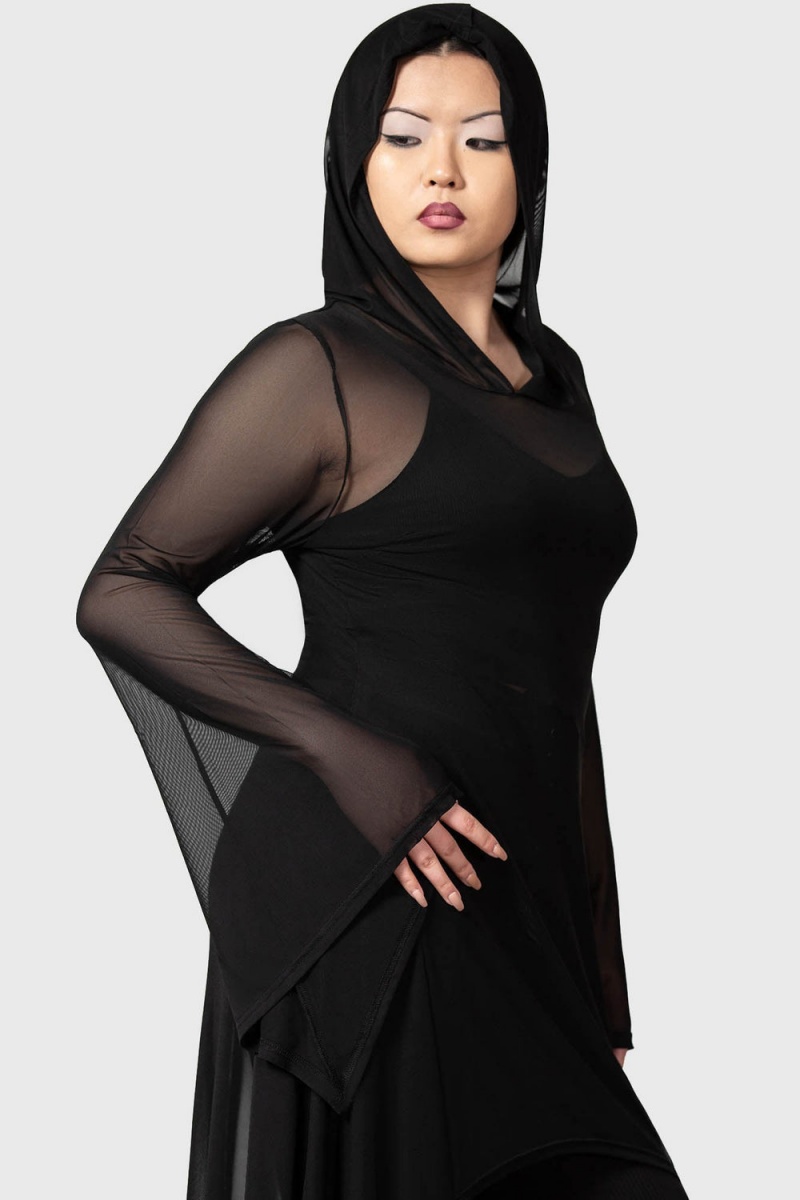 Killstar Sheer Mystery Cloak [B] Rosas | 07286-AHOQ