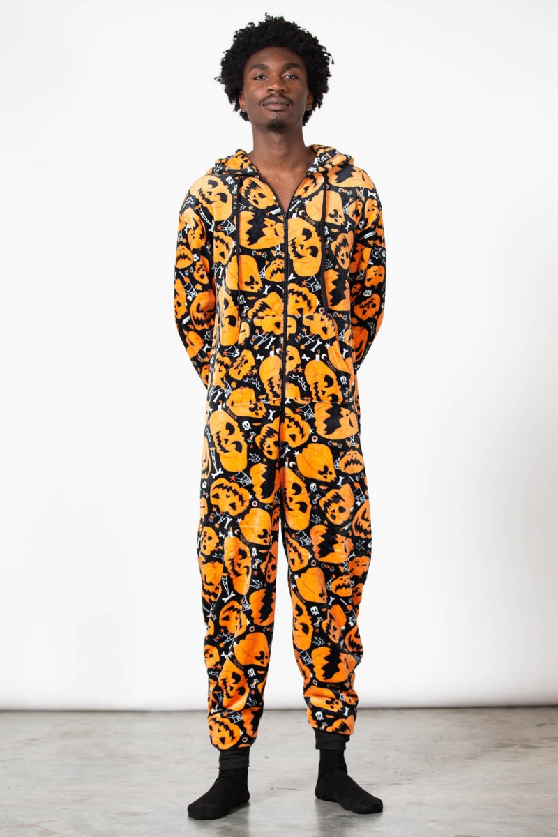 Killstar Shocktober Onesie Negros | 50896-UYIX