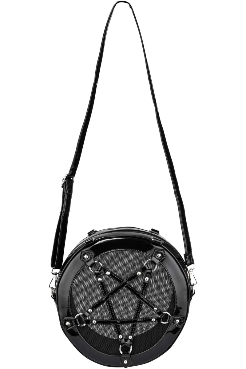 Killstar Shona Beach Bag Negros | 82470-GWUH