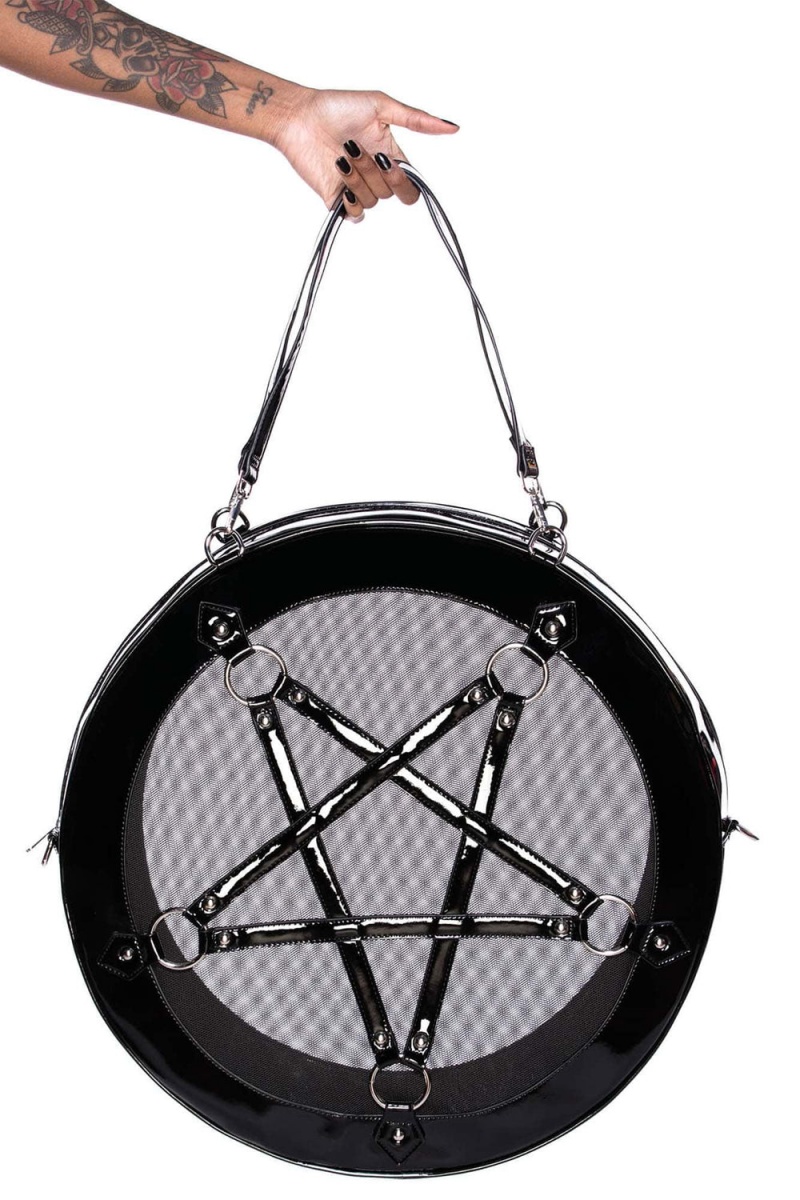Killstar Shona Beach Bag Negros | 82470-GWUH