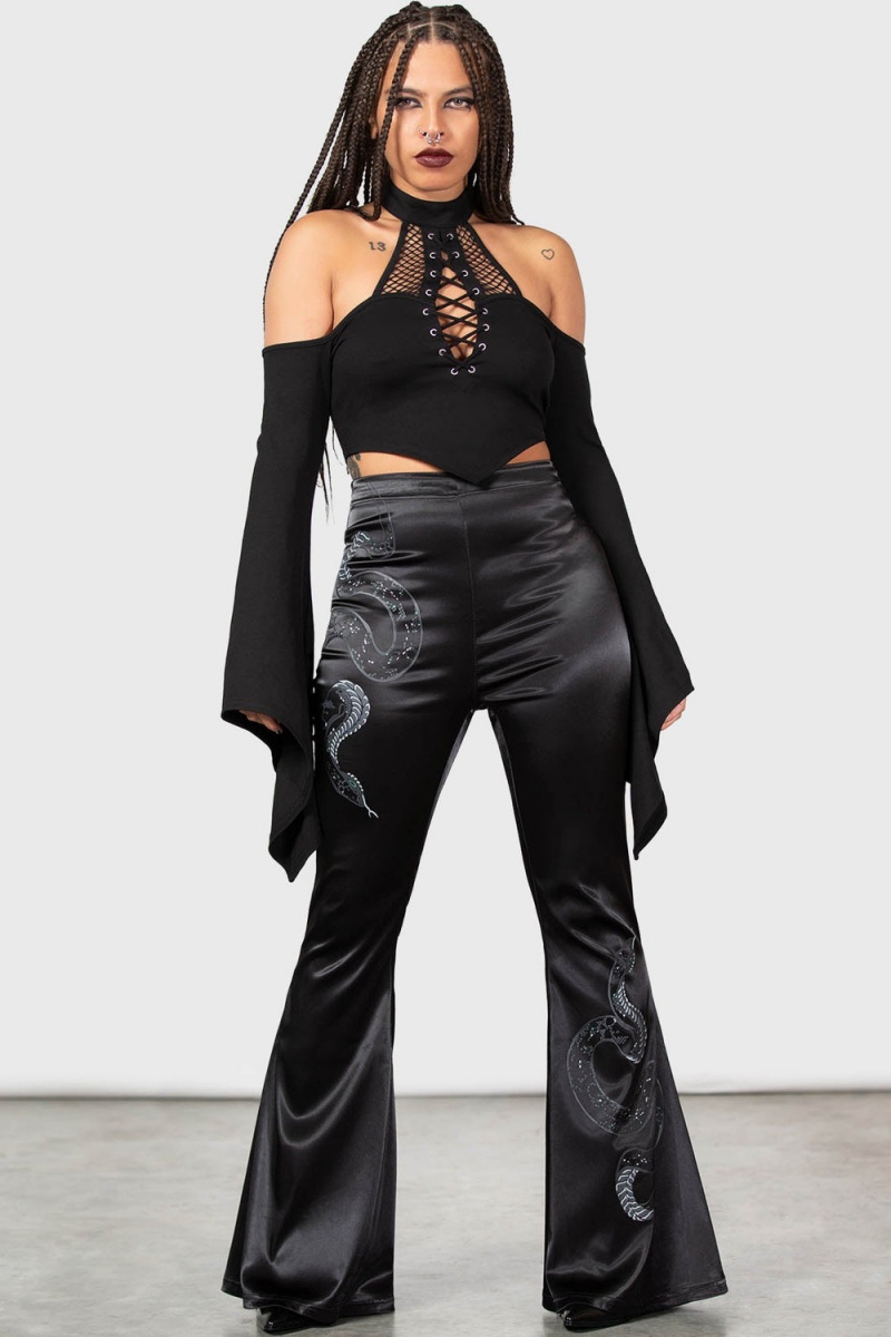 Killstar Slithers Flares Negros | 23069-WSZU