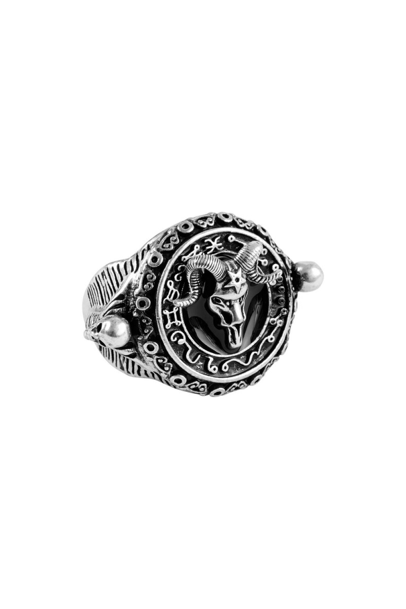 Killstar Solomon's Goetia Ring Plateados | 10389-LRUS