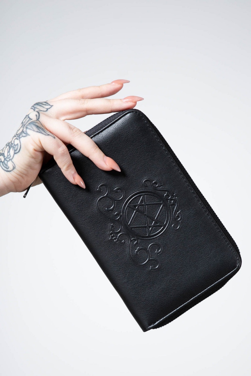 Killstar Spellcaster Wallet Negros | 23465-XOYL