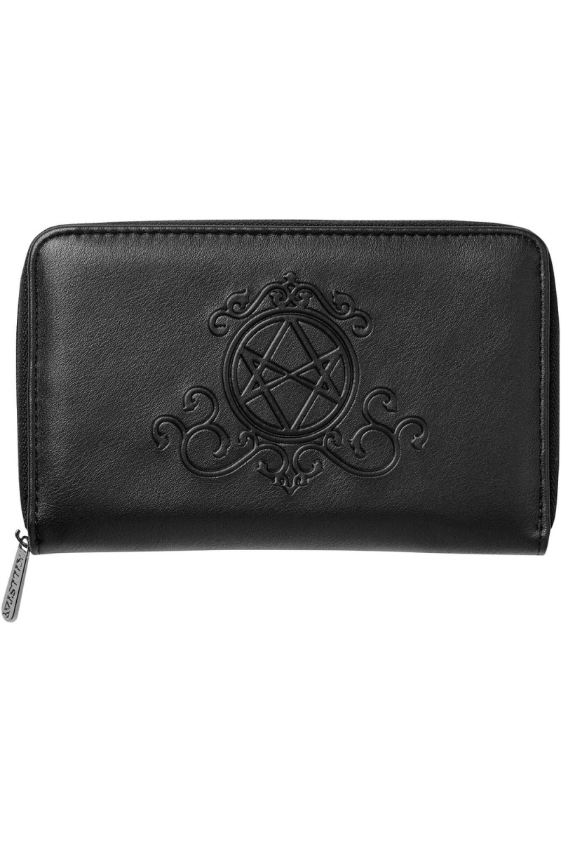 Killstar Spellcaster Wallet Negros | 23465-XOYL