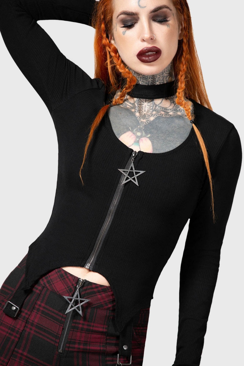 Killstar Starcanum Top Negros | 37180-LDUA