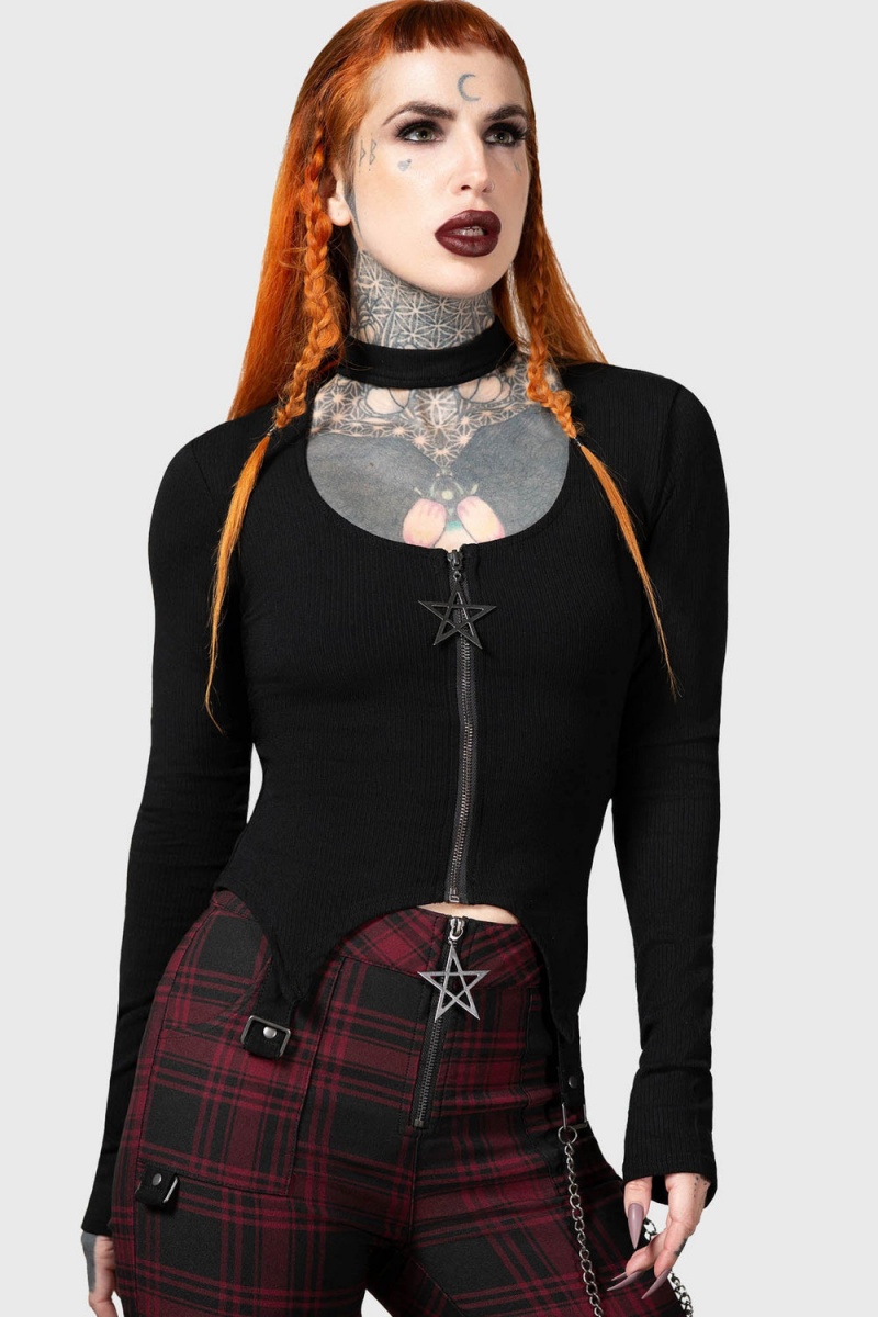 Killstar Starcanum Top Negros | 37180-LDUA