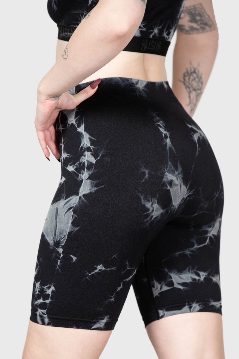 Killstar Striga Shorts Negros | 98701-AHZF
