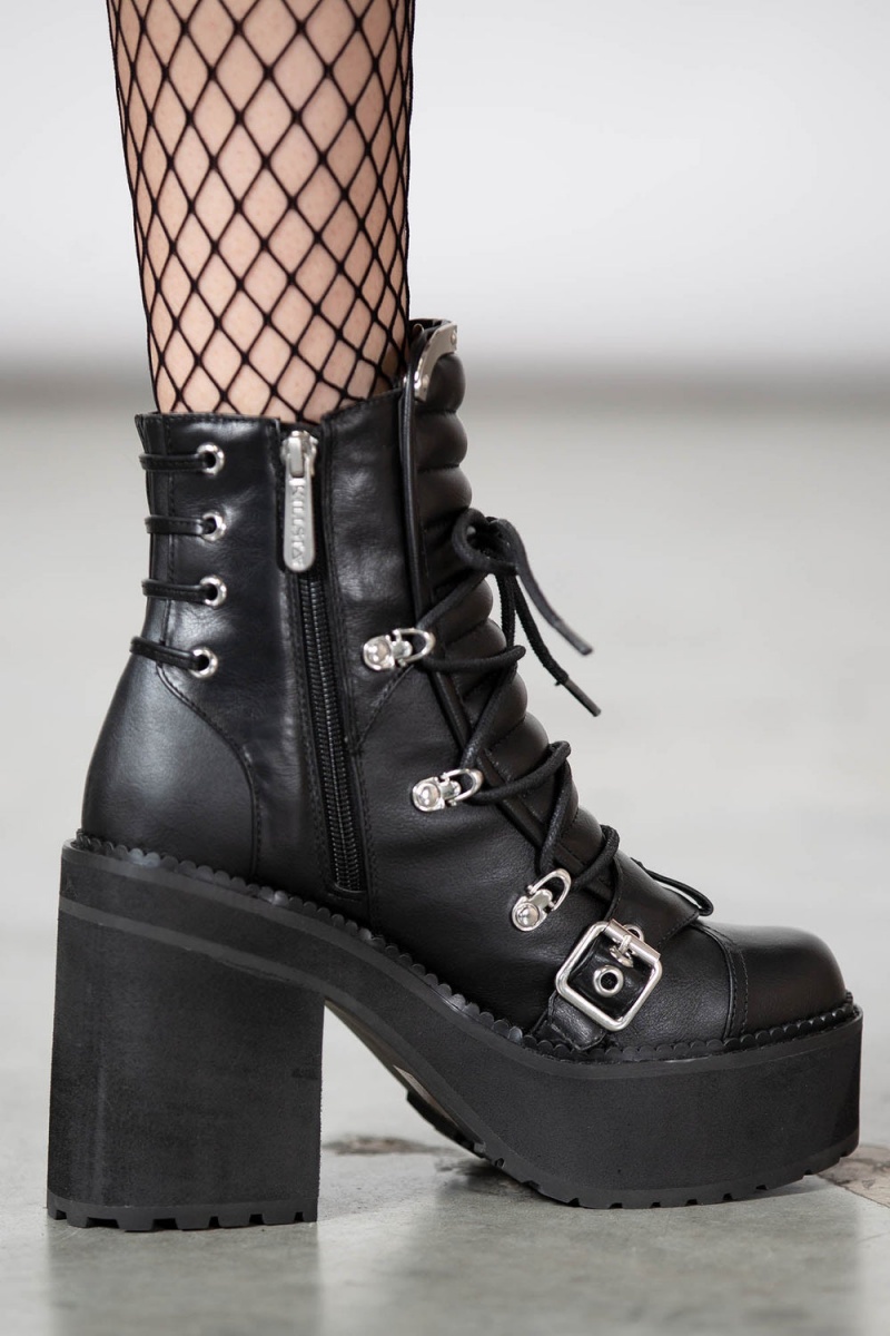Killstar Stryker Boots Negros | 09862-DWHB