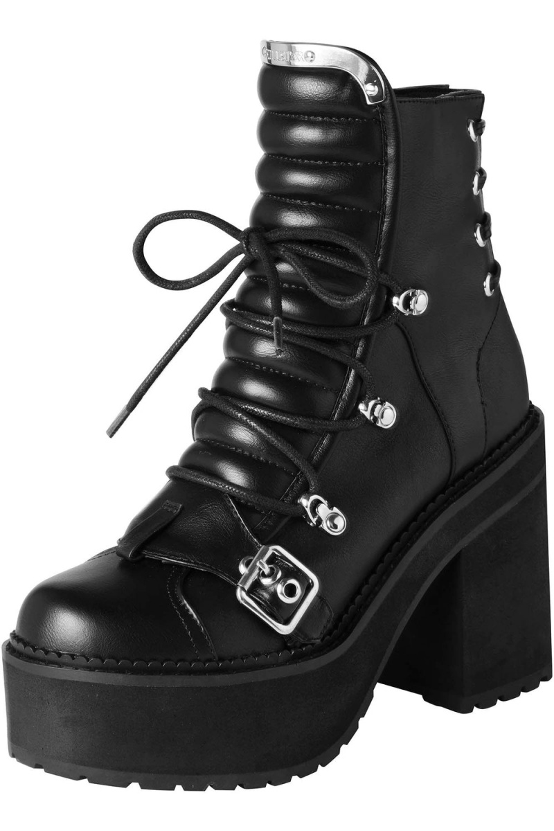 Killstar Stryker Boots Negros | 09862-DWHB