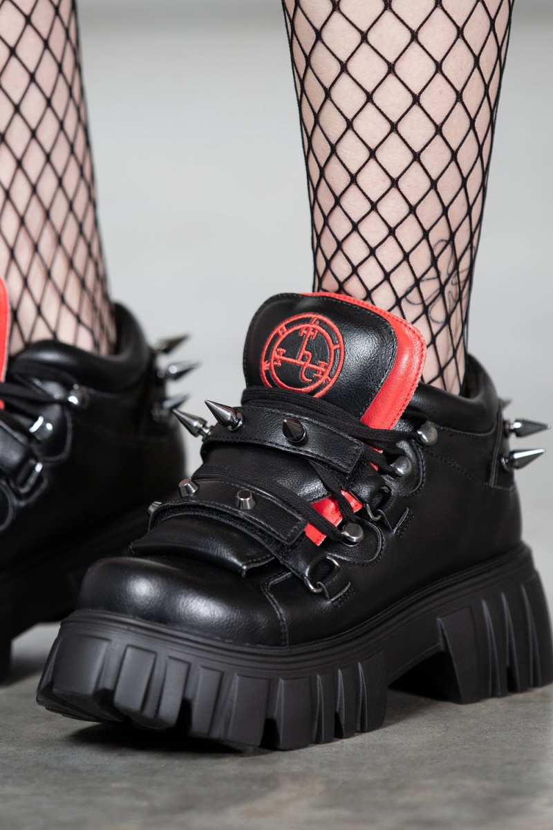 Killstar Torment Sneaker Negros | 93684-ONHC