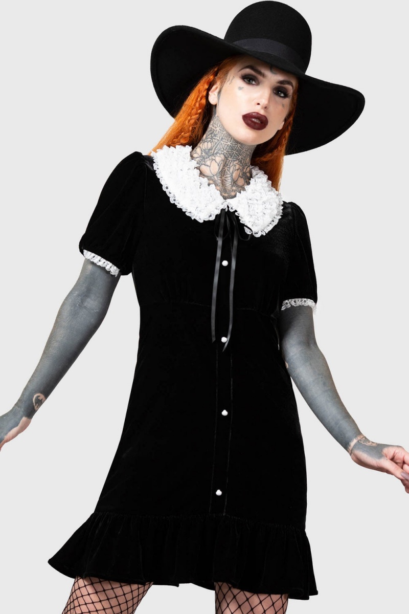 Killstar Trick N' Treat Vestido Negros | 46291-VTMS