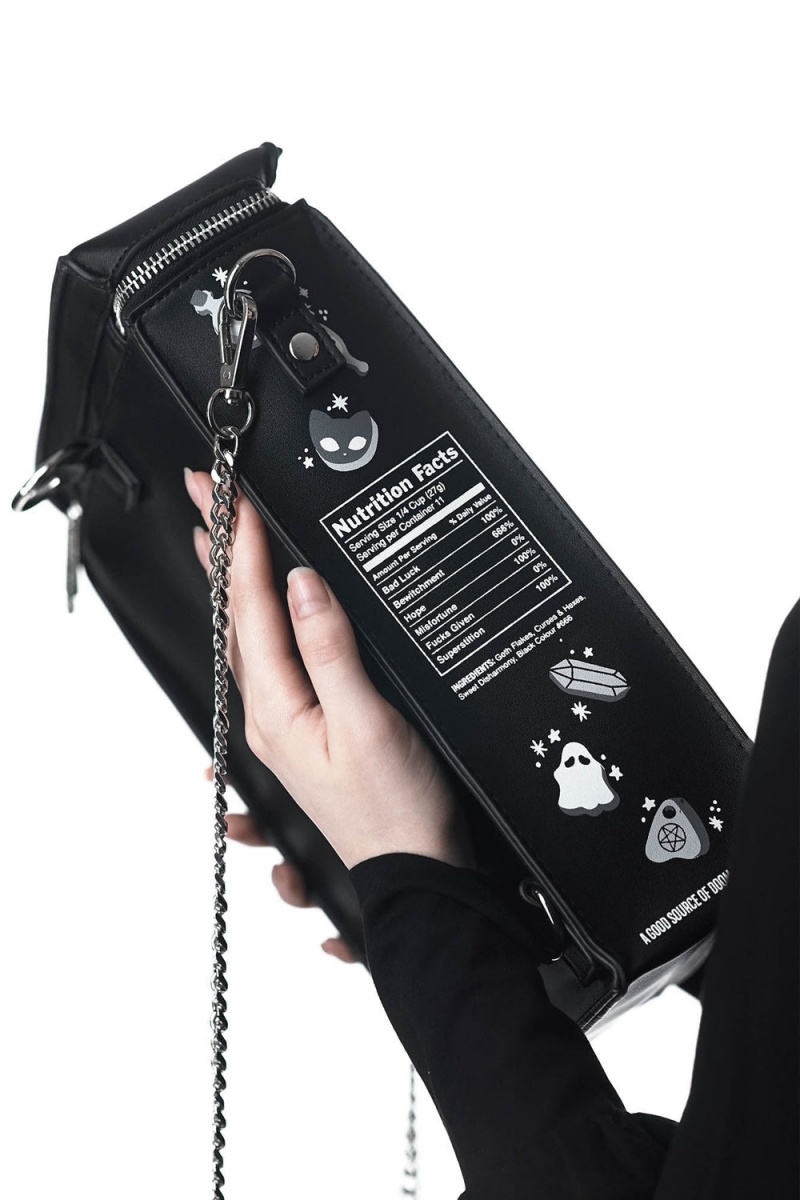 Killstar Unlucky Backpack Negros | 76380-EXAR