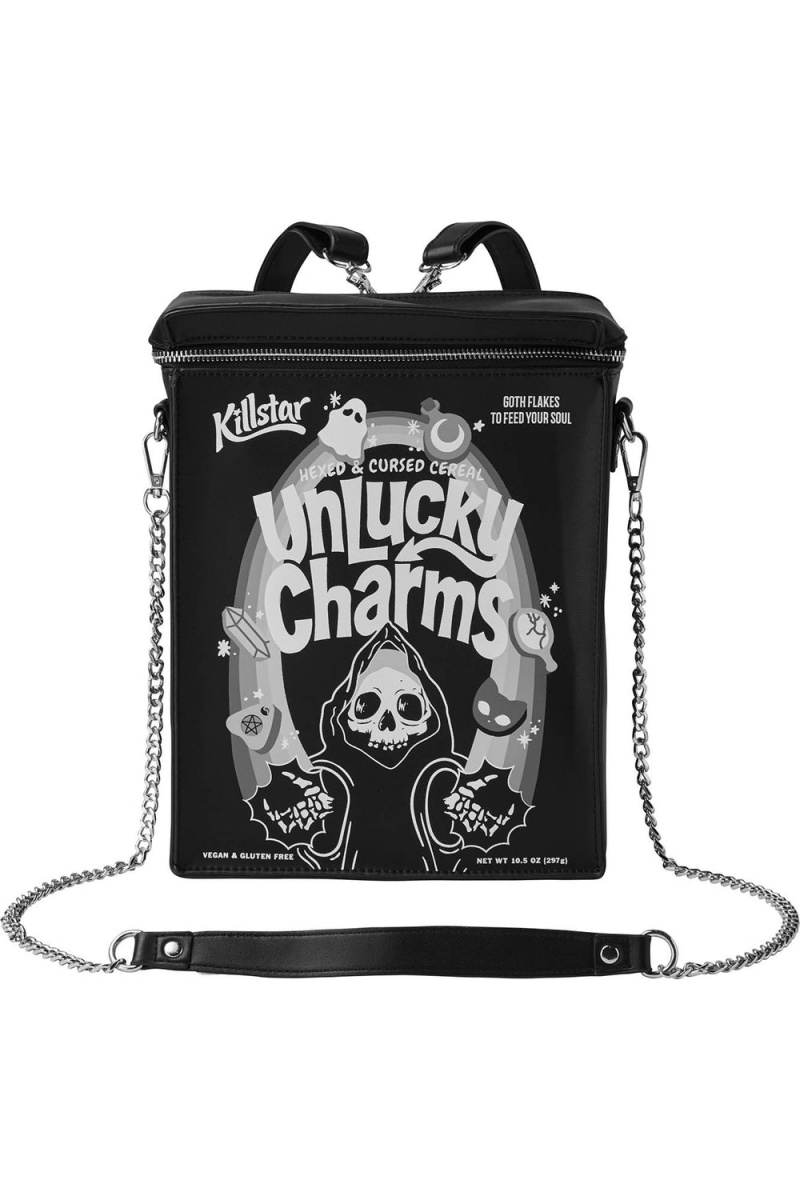 Killstar Unlucky Backpack Negros | 76380-EXAR