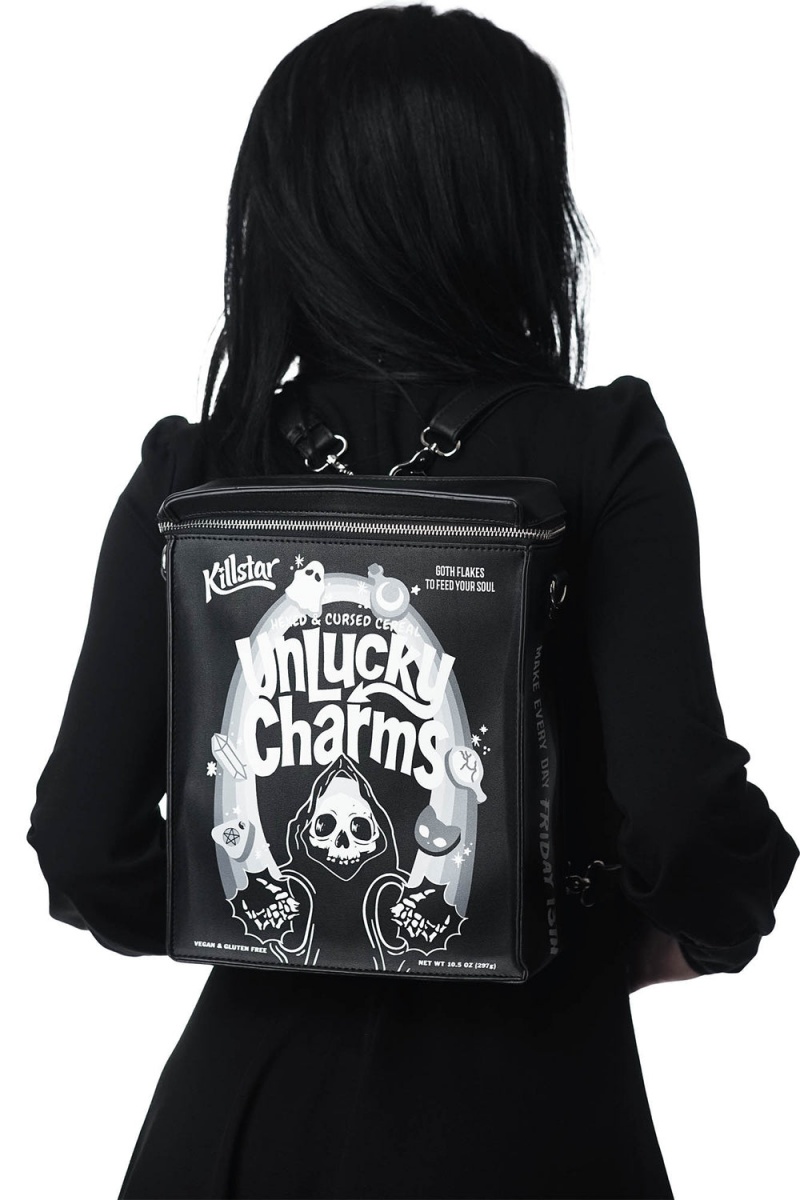 Killstar Unlucky Backpack Negros | 76380-EXAR