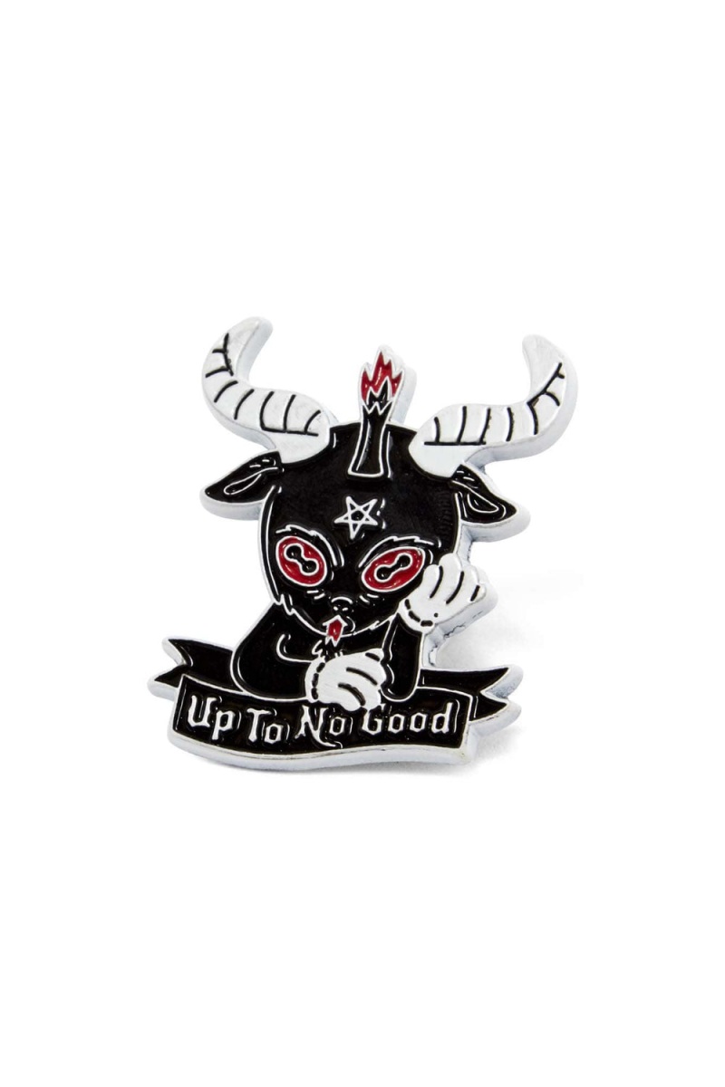 Killstar Up To No Good Enamel Pin Negros | 47285-DCTE