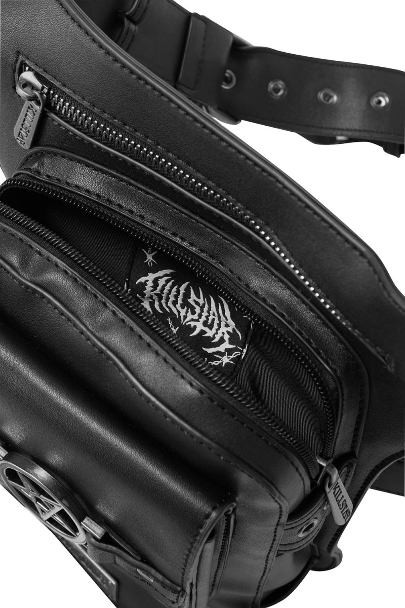 Killstar Ursula Holster Bag Negros | 05769-FZGL