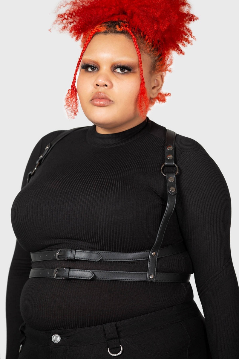 Killstar Wanda Harness [PLUS] Negros | 80732-RBZH