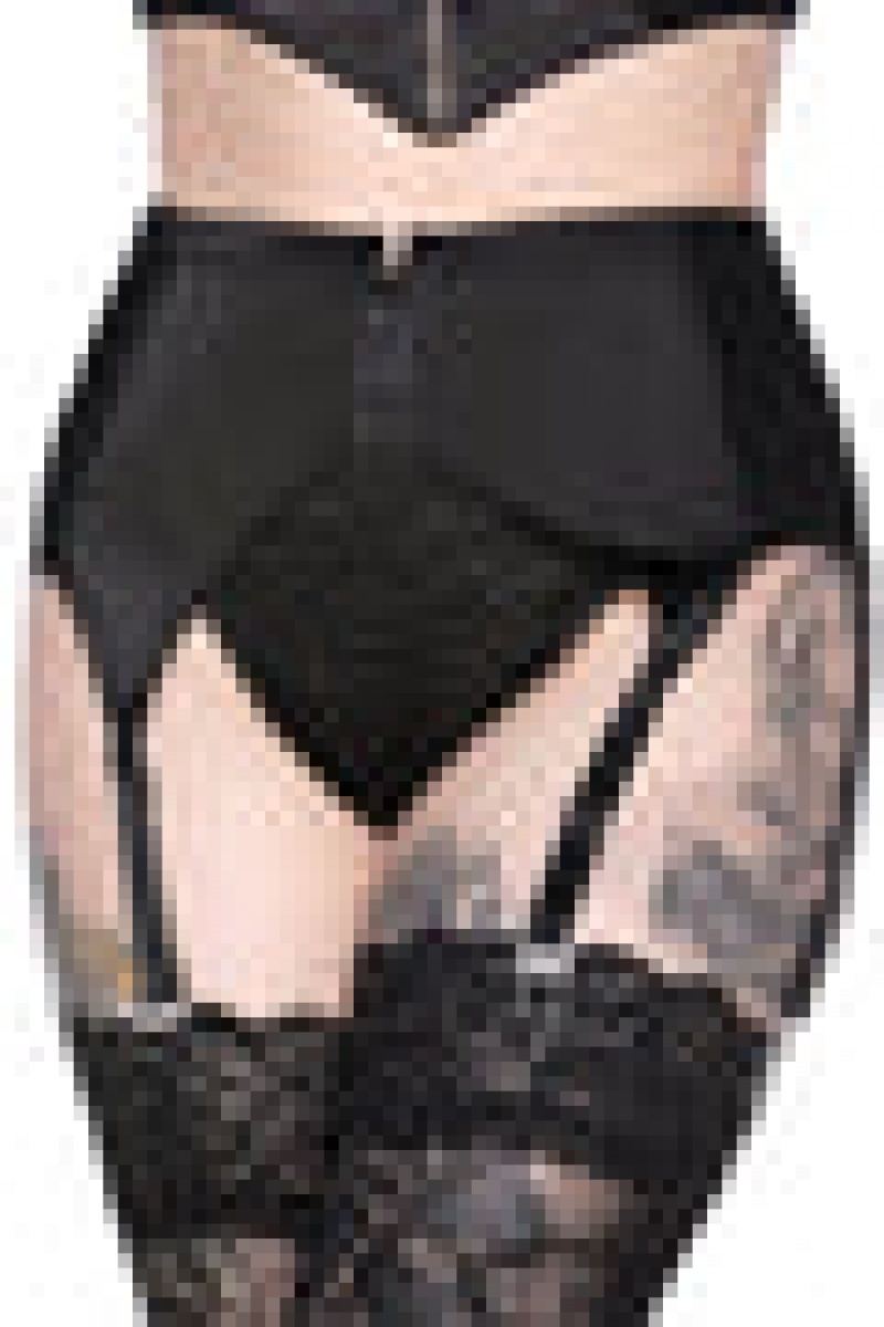 Killstar Webutant Garter Belt Negros | 92087-BAQV